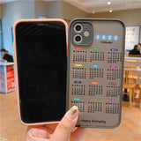 2022 Calendar iPhone Case - Exoticase -