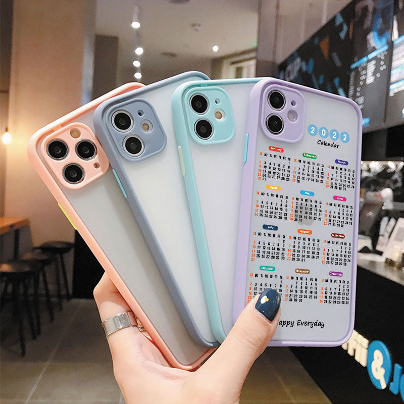 2022 Calendar iPhone Case - Exoticase -