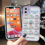 2022 Calendar iPhone Case - Exoticase -
