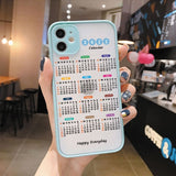 2022 Calendar iPhone Case - Exoticase -