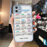 2022 Calendar iPhone Case - Exoticase -