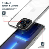 3 in 1 Hybrid Transparent Bumper Shockproof Apple iPhone Case-Exoticase-