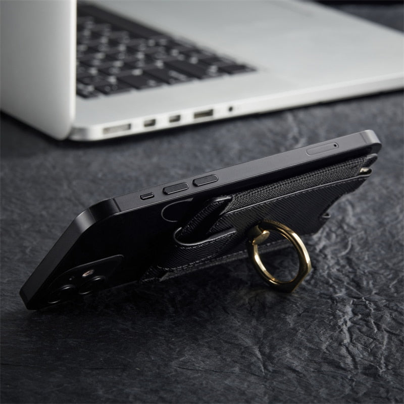 8 Cards Holder iPhone Wallet-Exoticase-
