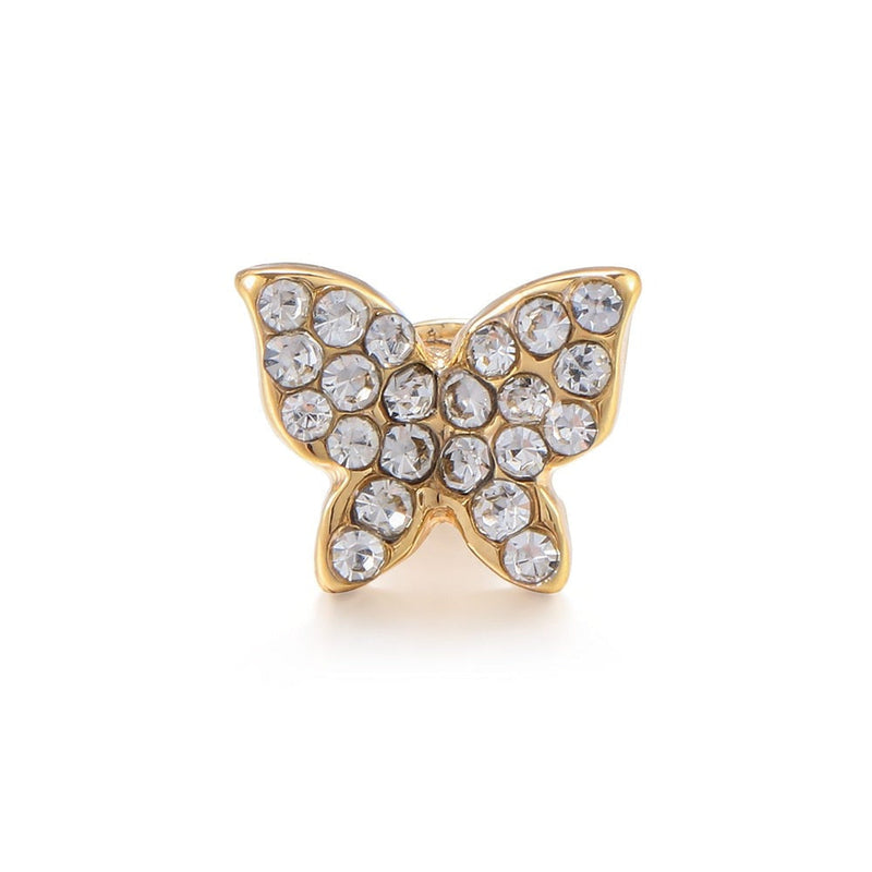 Apple Watch Band Cute Decorative Charms-Exoticase-Gold Butterfly-