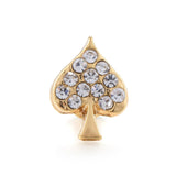 Apple Watch Band Cute Decorative Charms-Exoticase-Gold Spade-