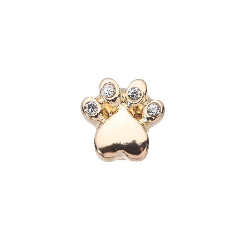 Apple Watch Band Cute Decorative Charms-Exoticase-Gold Paw-