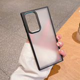 Armor Shockproof Matte Clear Samsung Case-Exoticase-
