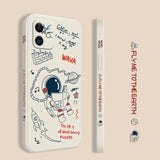 Astronaut and Equations iPhone Case-Exoticase-For iPhone 13 Pro Max-A-