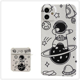 Astronaut iPhone and AirPods Combo - Exoticase - For iPhone 12 Pro Max / A / With Airpods 1 2