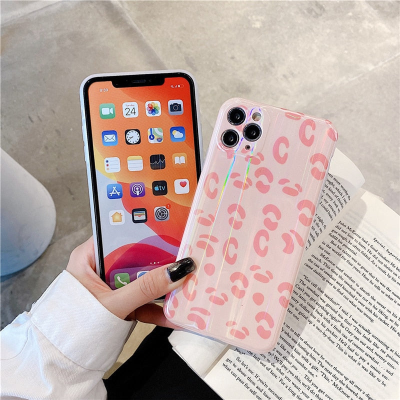 Aurora Leopard iPhone Case-Exoticase-