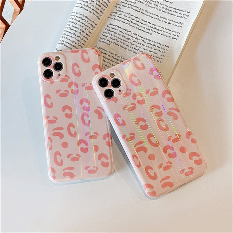 Aurora Leopard iPhone Case-Exoticase-