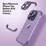 Bare Minimum iPhone Top Bottom And Camera Frames-Exoticase-