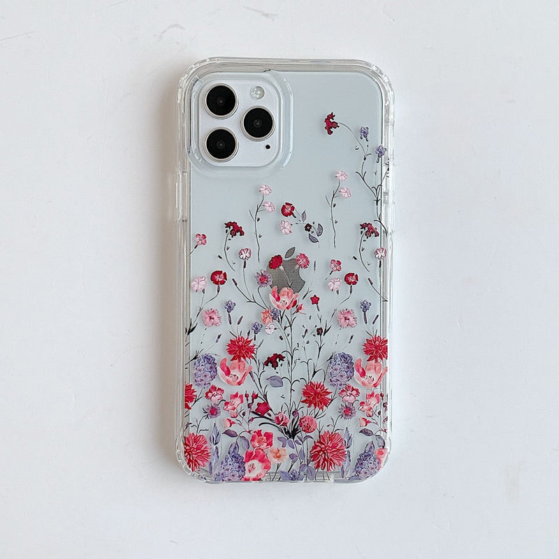 Blossom Bumper iPhone Case - Exoticase - For iPhone 12 Pro Max / B