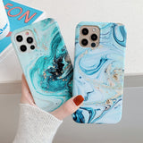 Blue Marble iPhone Case with Ring-Exoticase-