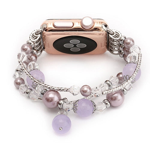 Bracelet Bands for Apple Watch-Exoticase-Purple-For 38 mm and 40 mm-