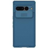 Camera Slider Rugged Google Pixel Case - Exoticase - For Pixel 7 / Blue