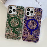Circuit Board Pattern MagSafe iPhone Case-Exoticase-