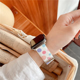 Colorful Polka Dot and Rainbow Bands for Apple Watch-Exoticase-