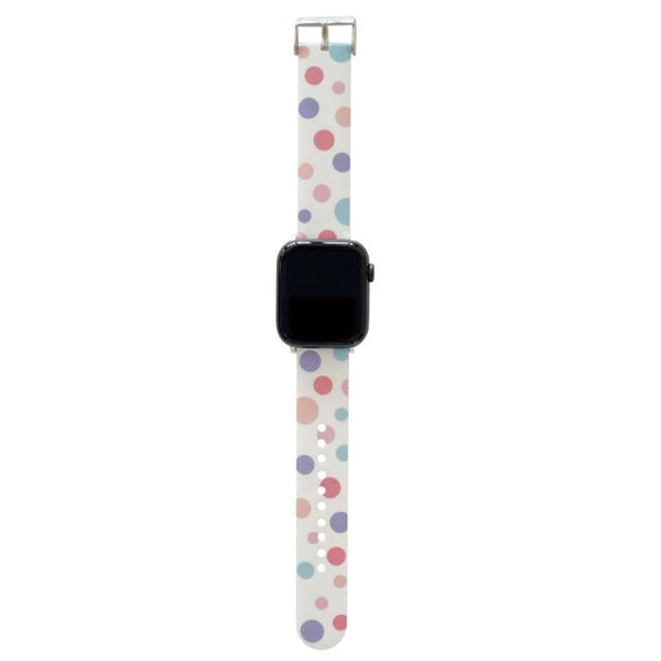Colorful Polka Dot and Rainbow Bands for Apple Watch-Exoticase-Colorful Dots-38 mm-