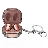 Crystal Samsung Galaxy Buds Live Case-Exoticase-Transparent-