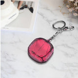 Crystal Samsung Galaxy Buds Live Case-Exoticase-Transparent pink-