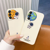 Cute Astronaut Camera Play Samsung Case-Exoticase-
