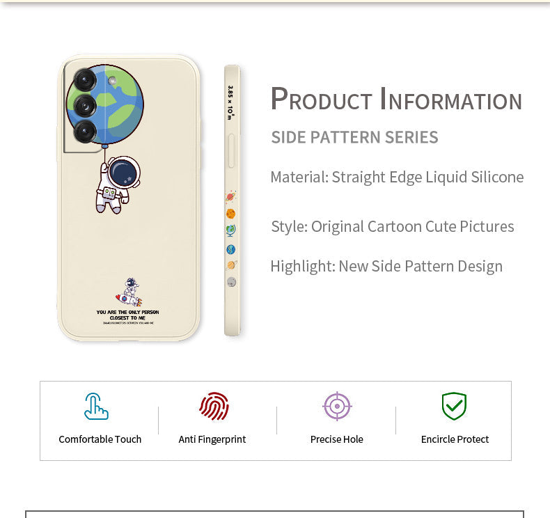 Cute Astronaut Camera Play Samsung Case-Exoticase-