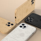 Cute Astronaut Soft Leather iPhone Case - Exoticase -