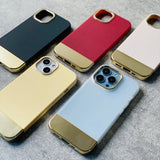 Dual Color Solid iPhone Case-Exoticase-