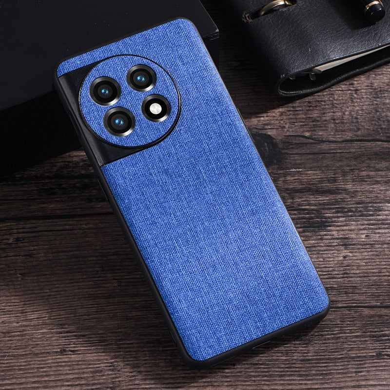 Fabric OnePlus Case - Exoticase - For Oneplus 11 / Blue