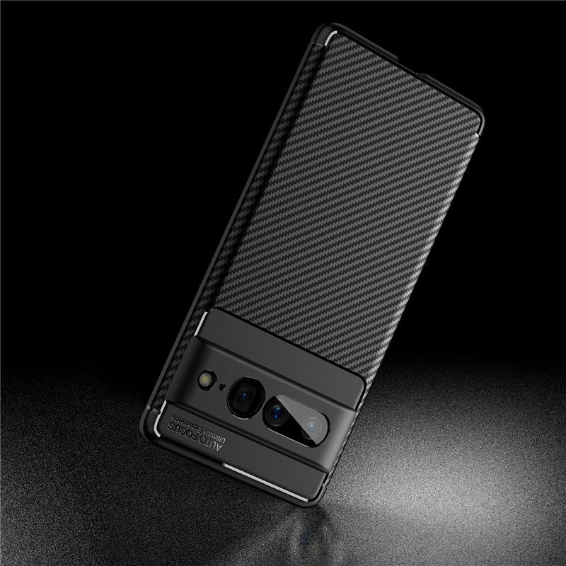 Faux Carbon Fiber Google Pixel Case-Exoticase-