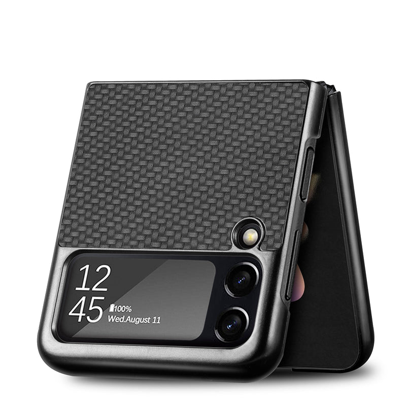 Faux Carbon Fiber Samsung Z Flip Case - Exoticase -