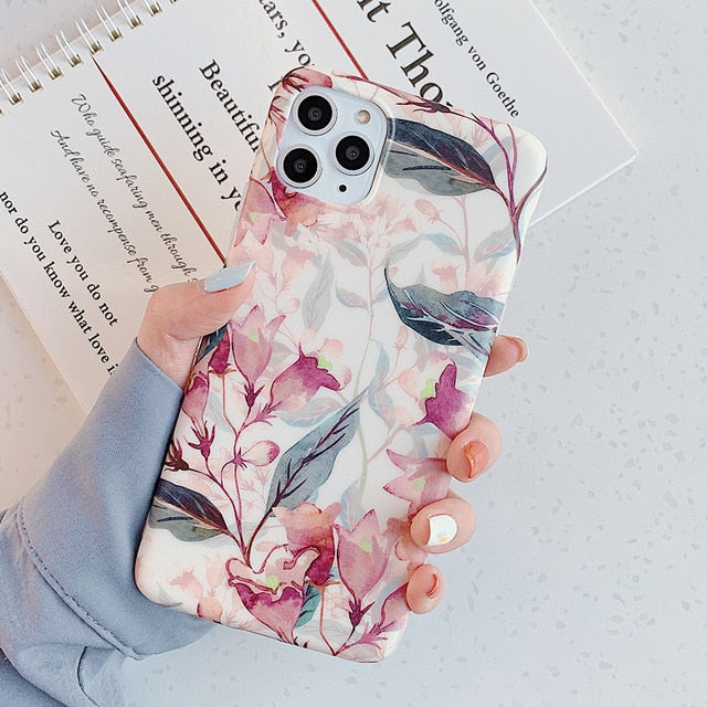 Floral iPhone Case Berlin-Exoticase-For iPhone 12 Pro Max-G-