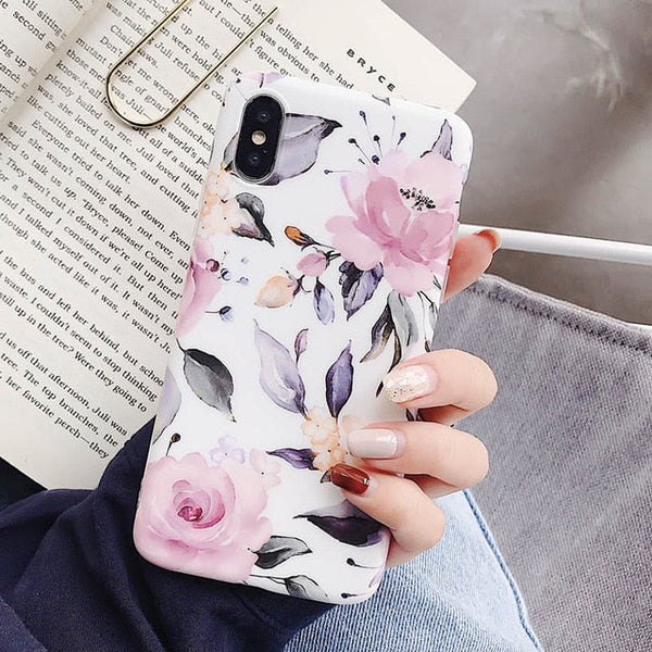 Floral iPhone Case Berlin-Exoticase-For iPhone 12 Pro Max-A-