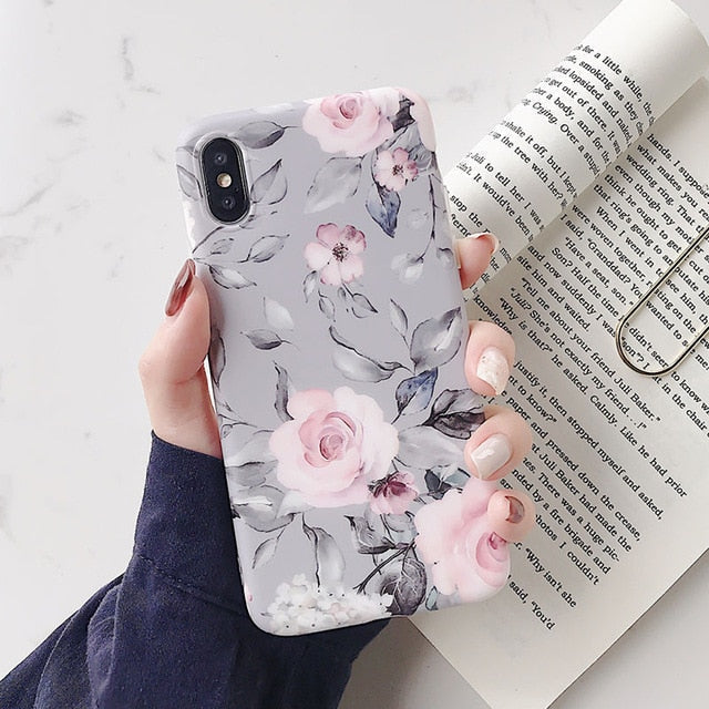 Floral iPhone Case Berlin-Exoticase-For iPhone 12 Pro Max-B-