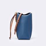 Genuine Leather Phone Bag-Exoticase-Blue-