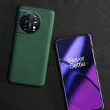Genuine Litchi Grain Leather OnePlus Case-Exoticase-