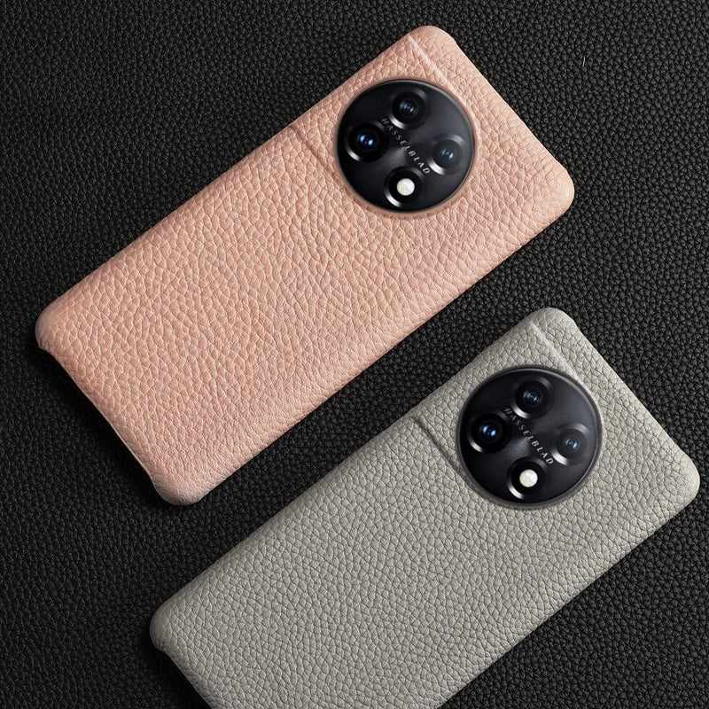 Genuine Litchi Grain Leather OnePlus Case-Exoticase-