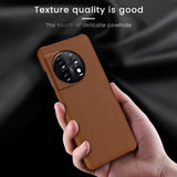 Genuine Litchi Grain Leather OnePlus Case-Exoticase-