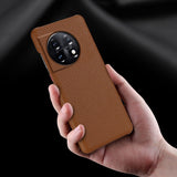 Genuine Litchi Grain Leather OnePlus Case-Exoticase-