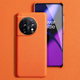 Genuine Litchi Grain Leather OnePlus Case-Exoticase-