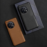 Genuine Litchi Grain Leather OnePlus Case-Exoticase-