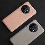 Genuine Litchi Grain Leather OnePlus Case-Exoticase-