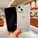 Gold Heart iPhone Case - Exoticase -