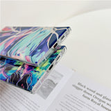 Gradient Marble Laser Samsung Case-Exoticase-