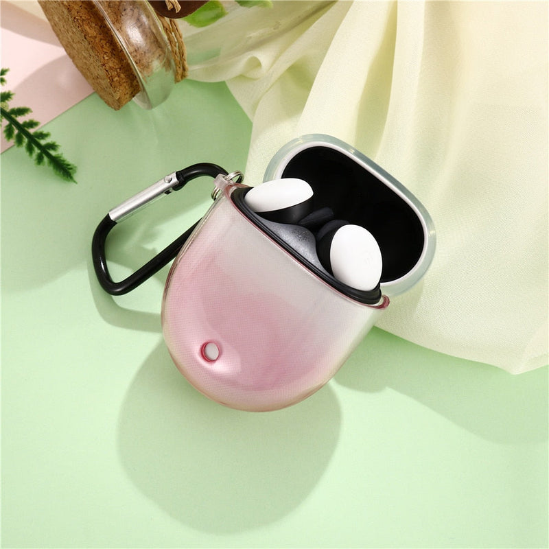 Gradient Transparent Google Pixel Buds Pro Case - Exoticase -