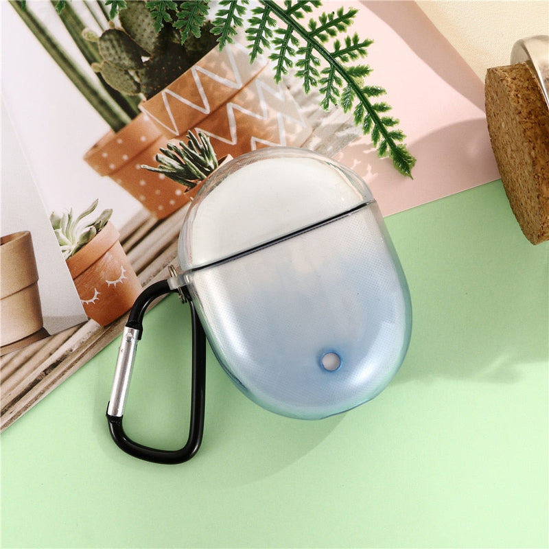 Gradient Transparent Google Pixel Buds Pro Case-Exoticase-D-