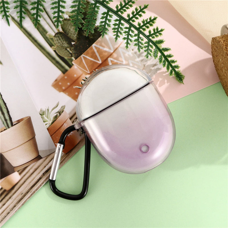 Gradient Transparent Google Pixel Buds Pro Case-Exoticase-E-