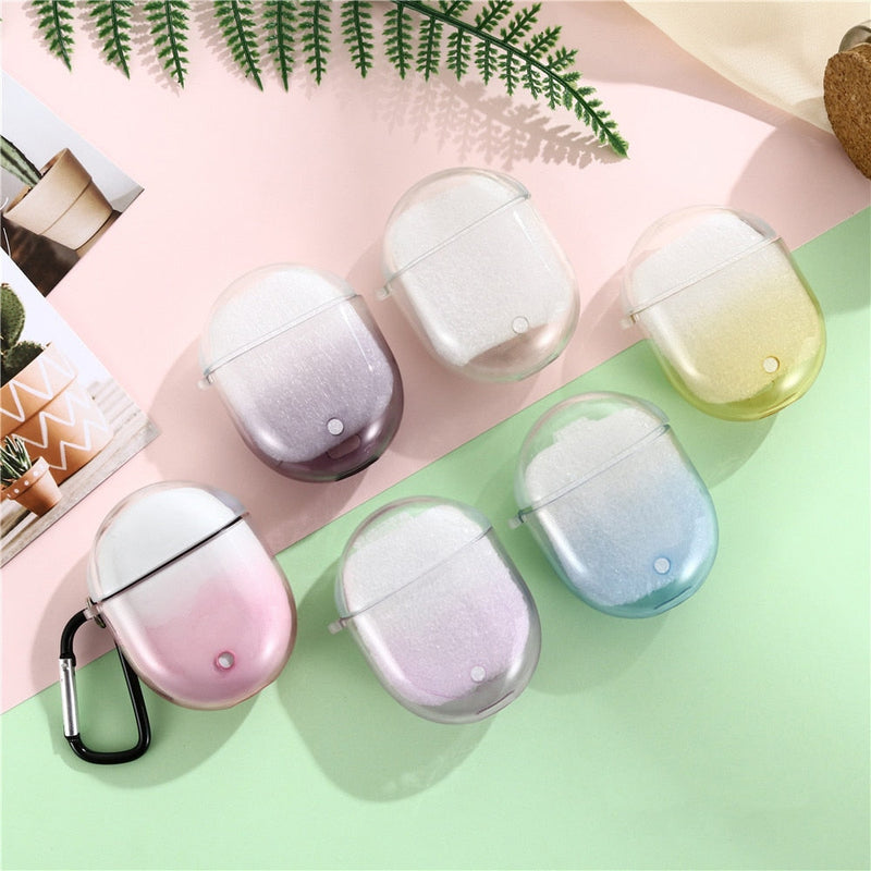 Gradient Transparent Google Pixel Buds Pro Case - Exoticase -