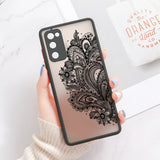 Henna Mandala Samsung Case-Exoticase-S22 Ultra-1-